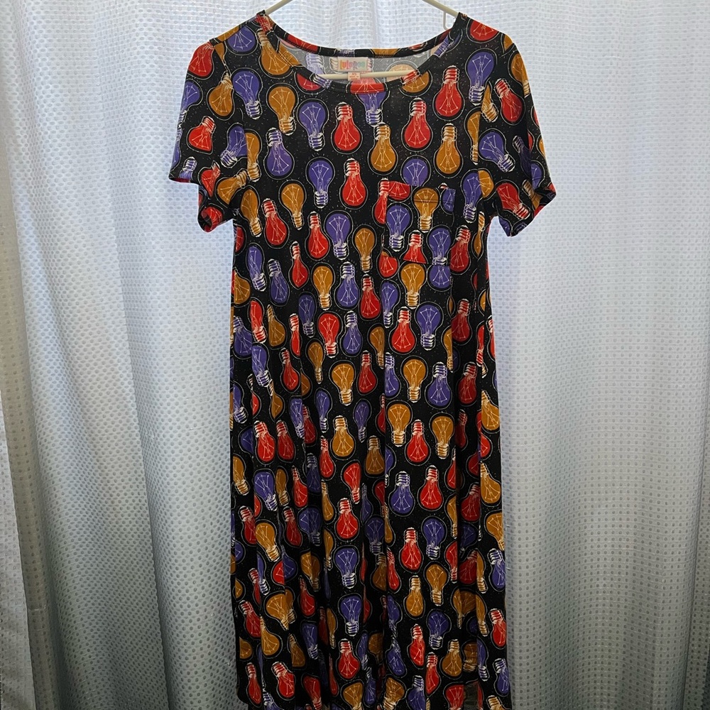 Lightbulb T shirt dress